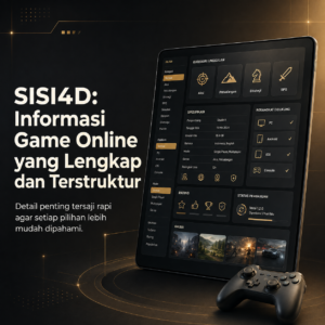 SISI4D: Informasi Game Online yang Lengkap dan Terstruktur